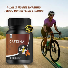 Cafeína Suplemento Energético 60 Cápsulas Naturally