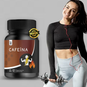 Cafeína Suplemento Energético 60 Cápsulas Naturally