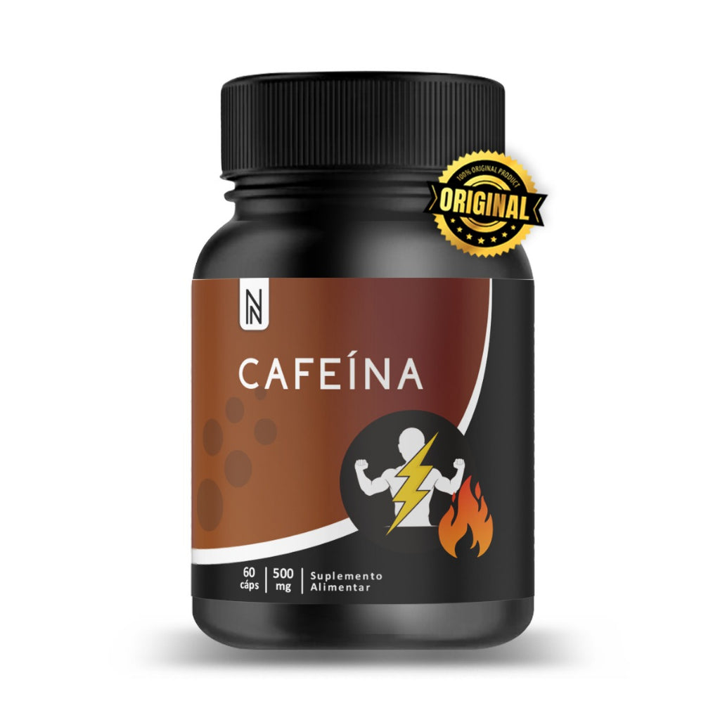 Cafeína Suplemento Energético 60 Cápsulas Naturally